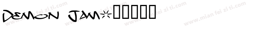 Demon Jam字体转换